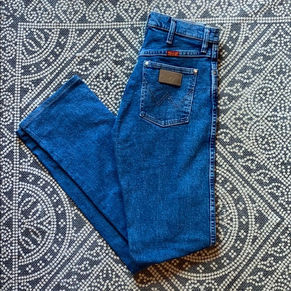 Wrangler Denim - Vintage 90s Wrangler High Waisted Jean 5 x 34